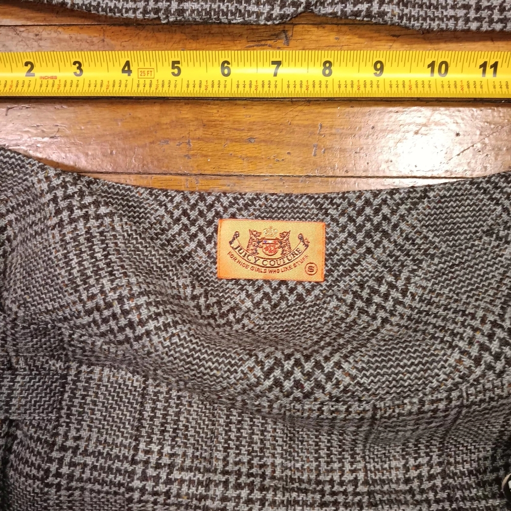 Juicy Couture Vintage Plaid Blazer and Skirt Set - Picture 7 of 9